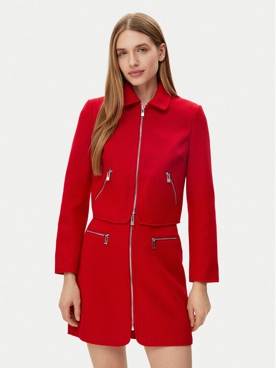 Morgan Morgan Sakko 241-VADA Rot Straight Fit
