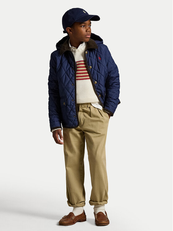 Polo Ralph Lauren Polo Ralph Lauren Μπουφάν μεταβατικό 323943455002 Σκούρο μπλε Regular Fit