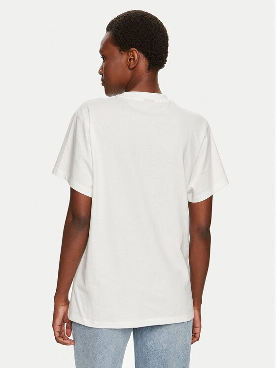 HUGO Hugo T-Shirt Vintage 50520307 Écru Relaxed Fit