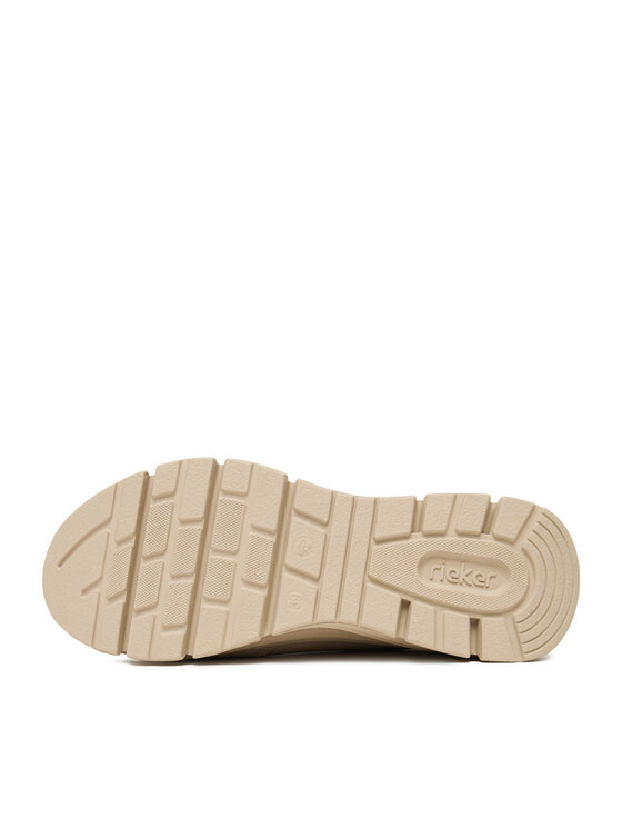 Rieker Rieker Sneakersy 48050-60 Beżowy