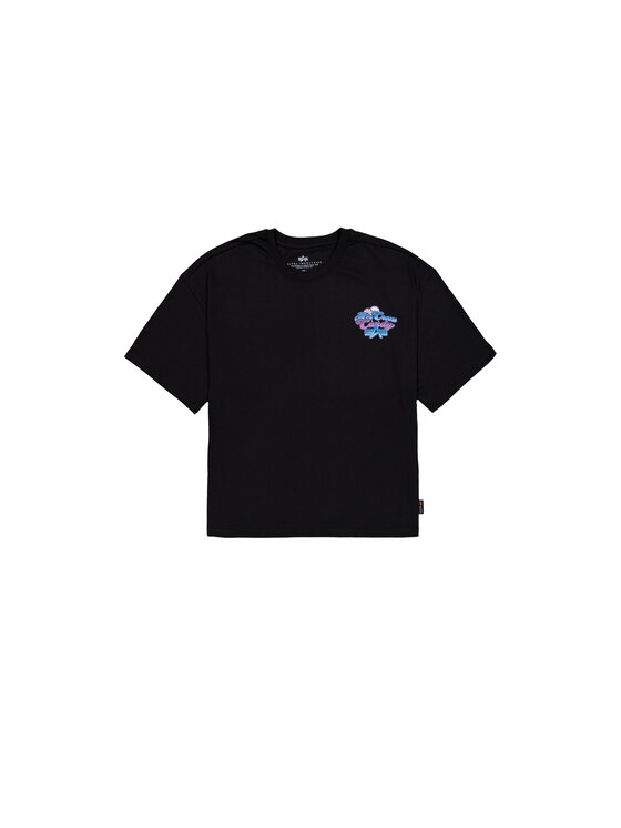 Alpha Industries Alpha Industries T-Shirt Candy Crew T-Shirt Czarny Relaxed Fit