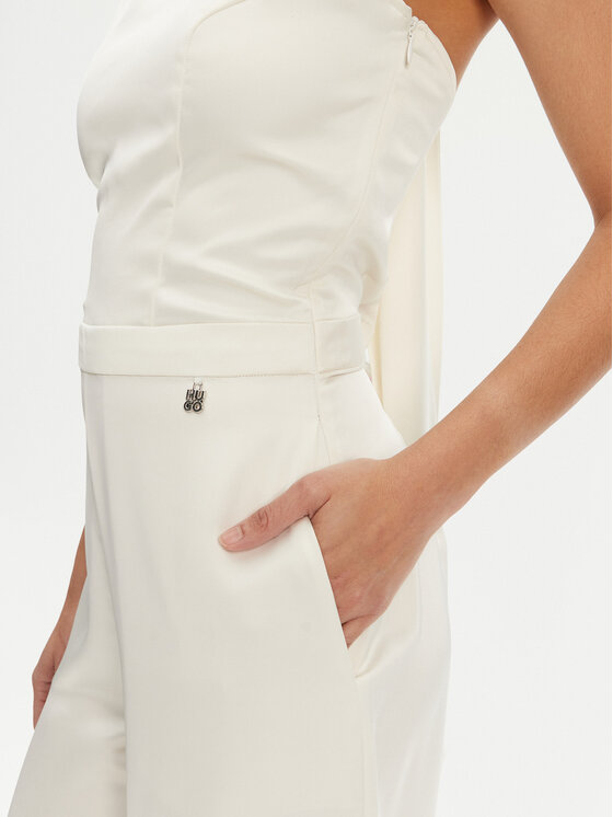 HUGO HUGO Jumpsuit Ketania-1 50540273 Écru Regular Fit