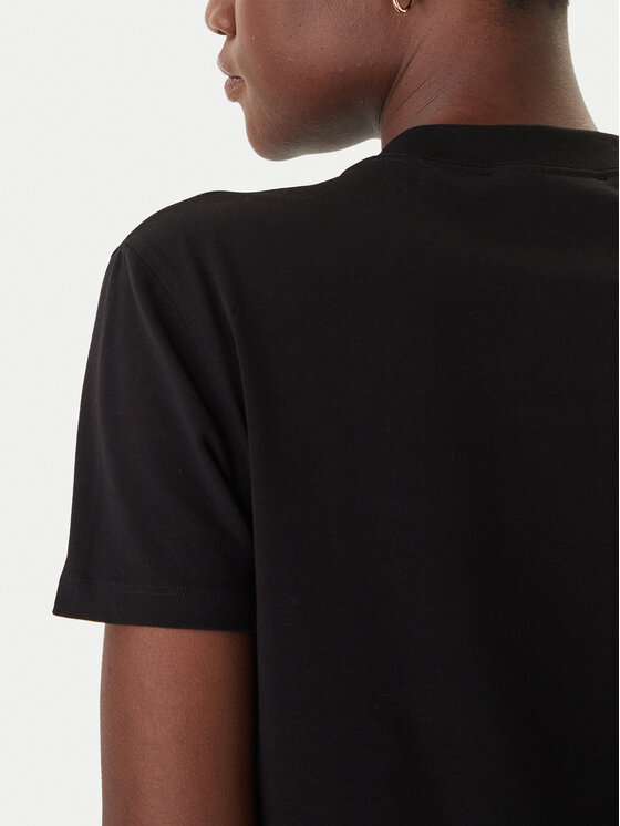 Versace Jeans Versace Jeans T-Shirt 80HAHT09 Schwarz Regular Fit