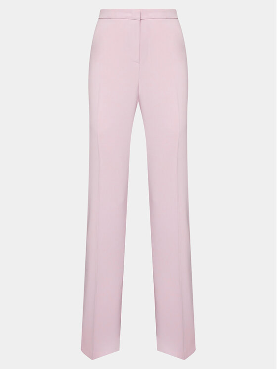 PINKO Pinko Spodnie materiałowe Hulka 100054 7624 Różowy Regular Fit