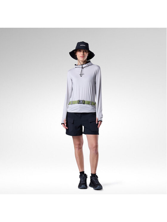 Rossignol Rossignol Bluza techniczna W Westweg Sun Hoodie Szary jasny Regular Fit