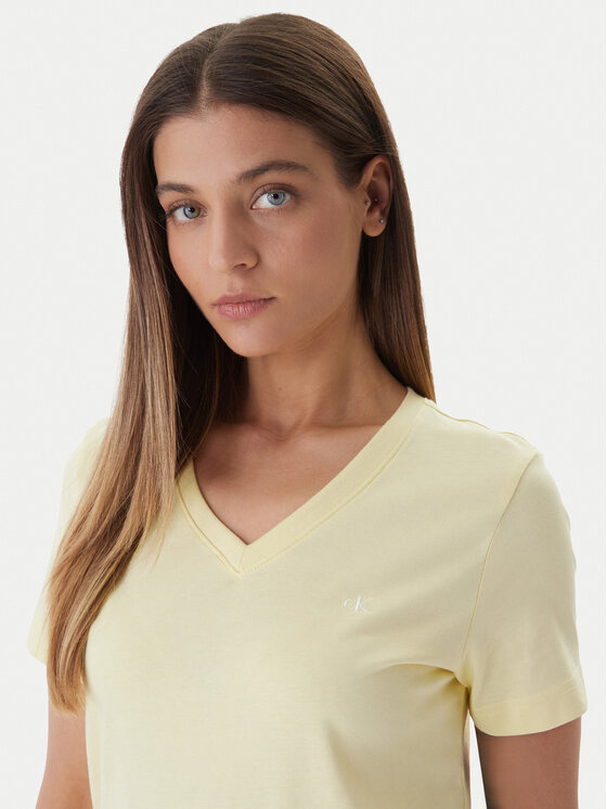 Calvin Klein Jeans Calvin Klein Jeans T-Shirt Archive LV047B205G Κίτρινο Regular Fit