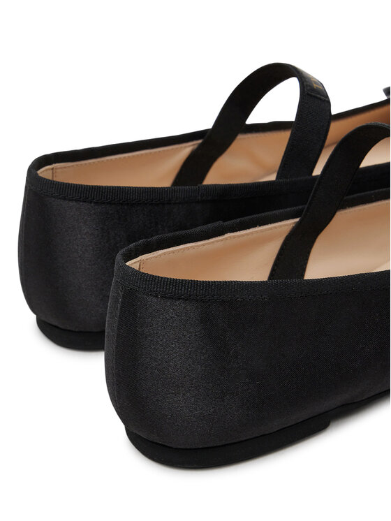 TWINSET TWINSET Балеринки 251GCJ022 S Черен