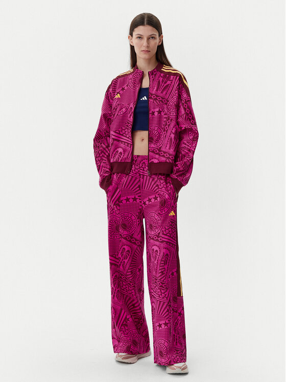 adidas adidas Donji dio trenerke FARM Tiro JD6295 Ružičasta Loose Fit