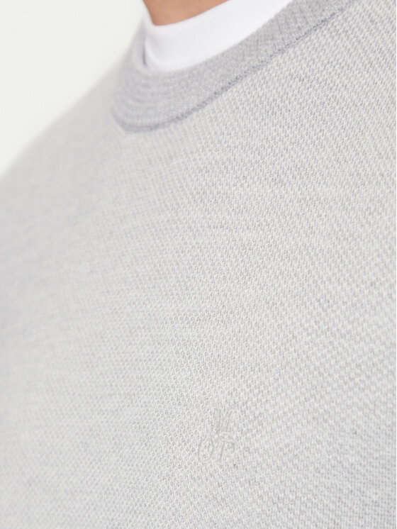 Marc O'Polo Marc O'Polo Svetr M20 5023 60074 Světle šedá Regular Fit