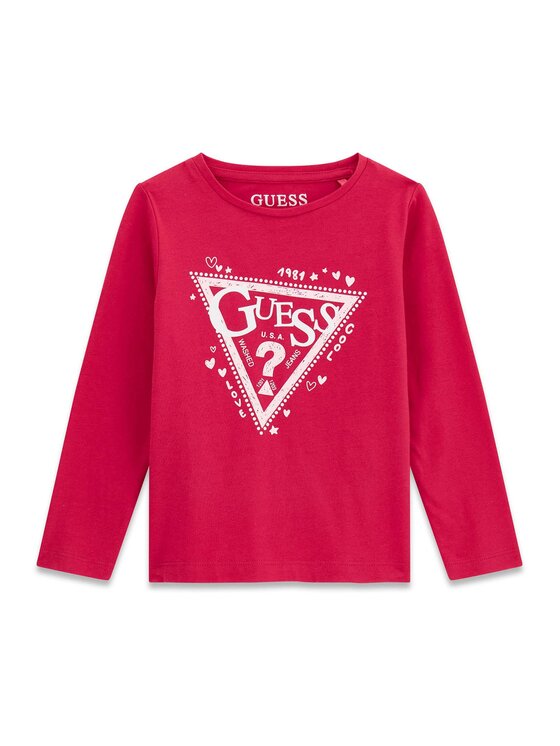 Guess Kids Guess Kids T-Shirt 183028 Růžová Classic Fit