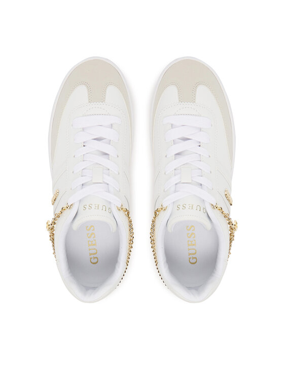 Guess Guess Tenisice FLTNAO LEA12 Bijela