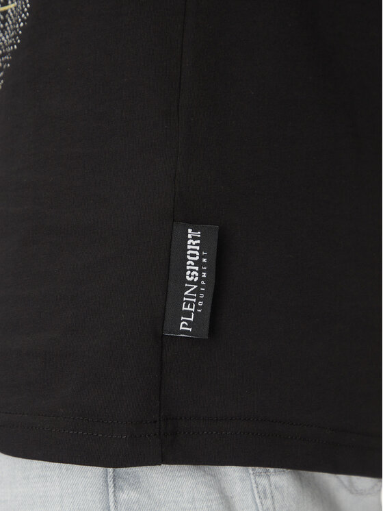 Plein Sport Plein Sport Майка SAEC MTK8007 STE001N Чорний Regular Fit