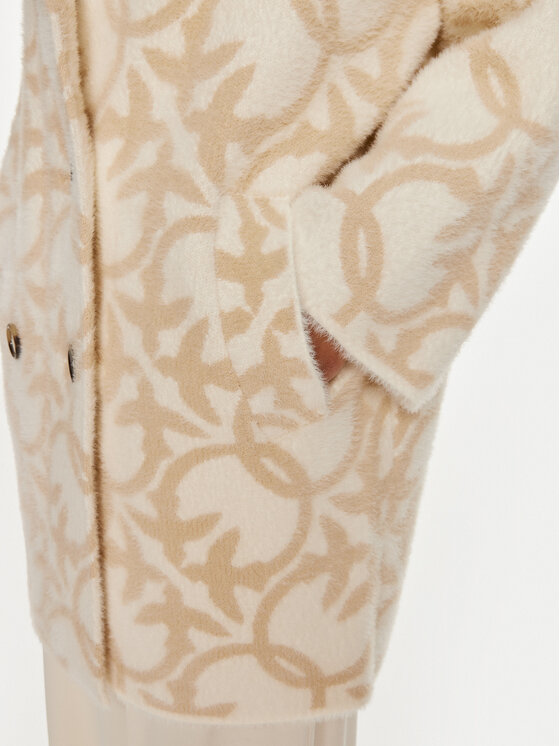 PINKO Pinko Kabát pro přechodné období Toro 101573 A21Q Béžová Relaxed Fit
