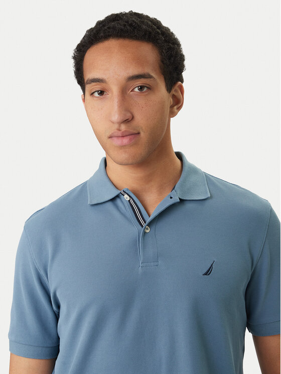 Nautica Nautica Polokošeľa Cabin NCCR0110 Modrá Classic Fit