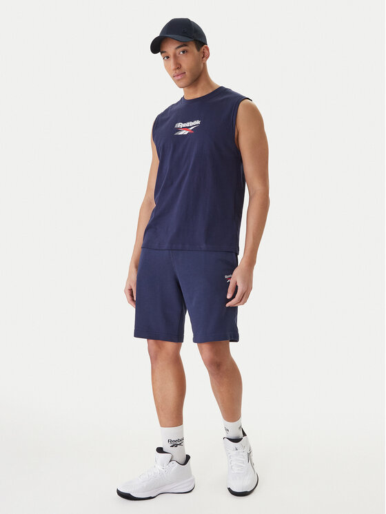 Reebok Reebok Мъжки топ Bradshaw RK25560CCM Тъмносин Regular Fit