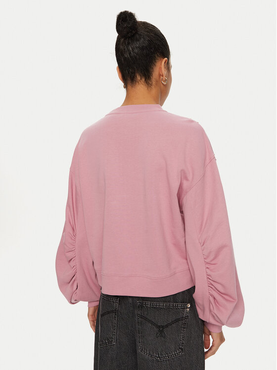 PINKO PINKO Felpa Ceresole 102827 A1LU Rosa Regular Fit