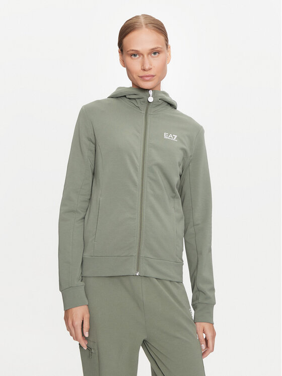 EA7 Emporio Armani EA7 Emporio Armani Суитшърт 6DTM10 TJZEZ Зелен Regular Fit
