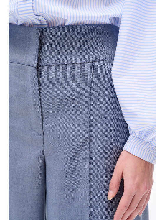 blue shadow blue shadow Spodnie damskie Luna 2 Niebieski Regular Fit