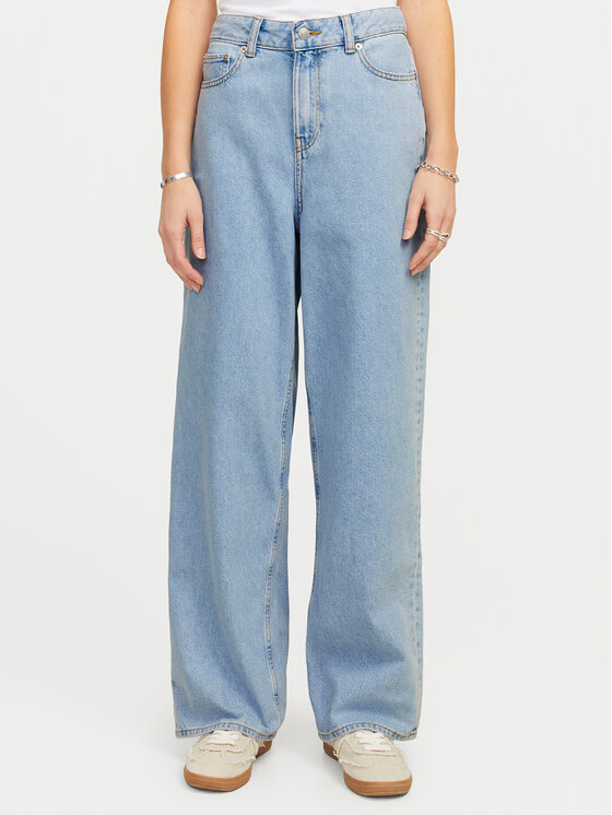 JJXX JJXX Jeansy Tokyo 12269077 Světle modrá Wide Leg