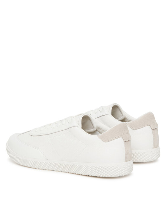 Calvin Klein Calvin Klein Sneakers Low Top Lace Up Tmbl Lth HM0HM01803 Alb