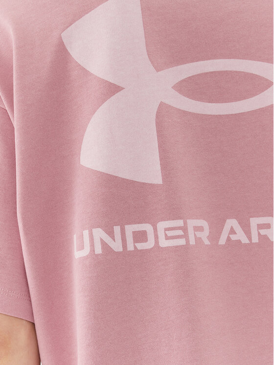 Under Armour Under Armour Футболка Ua W Logo Lc Oversized Hw Ss 1379948 Рожевий Loose Fit