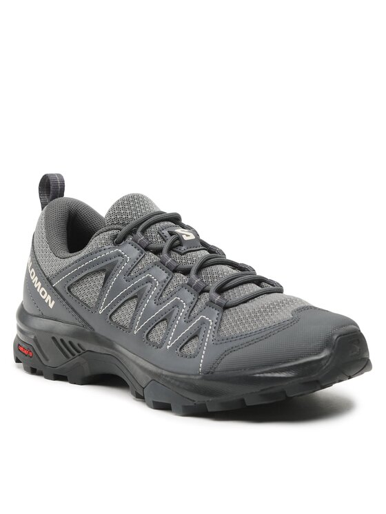 Salomon Chaussures de trekking X Braze W 471802 20 V0 Gris Modivo