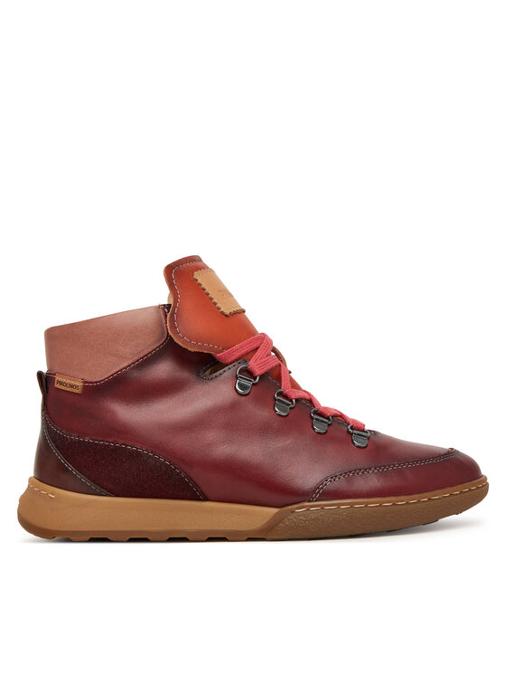 Pikolinos Gležnjarji Viana W7C-8582C1 Bordo rdeča