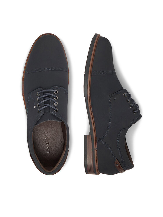 Lanetti Lanetti Halbschuhe CEO-LOBO-01 MBS Dunkelblau