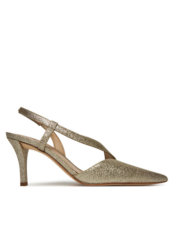 MICHAEL Michael Kors MICHAEL Michael Kors Pantofi cu toc subțire Jaida 40S5JDMP1M Auriu