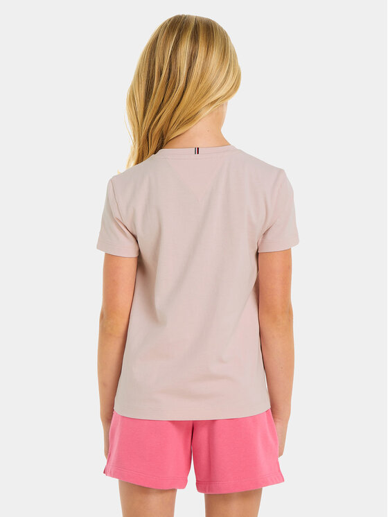 Tommy Hilfiger Tommy Hilfiger Тишърт Monotype KG0KG07851 D Розов Regular Fit
