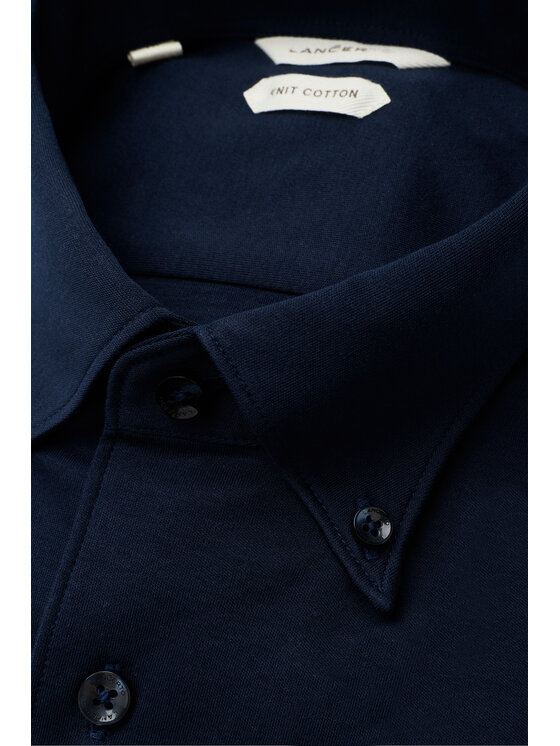 Lancerto Lancerto Koszula Lussano KO073126000059 Granatowy Regular Fit