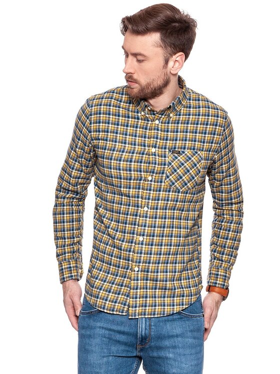 Koszula, rozmiar S, Niebieskie, BUTTON DOWN