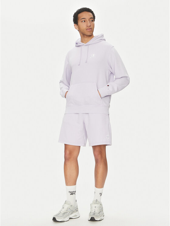 Champion Mikina 221176 Fialová Regular Fit