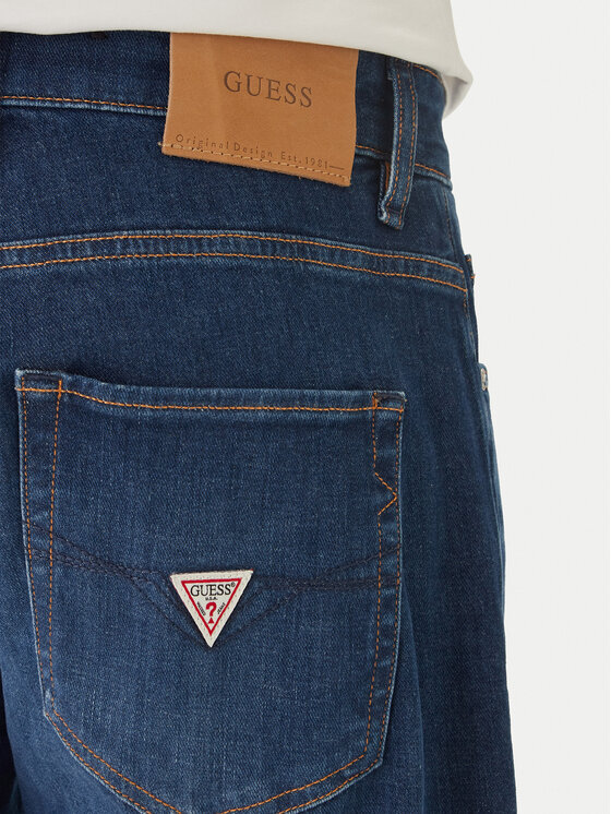 Guess Guess Джинси M6GA31 D1089 Голубий Straight Leg