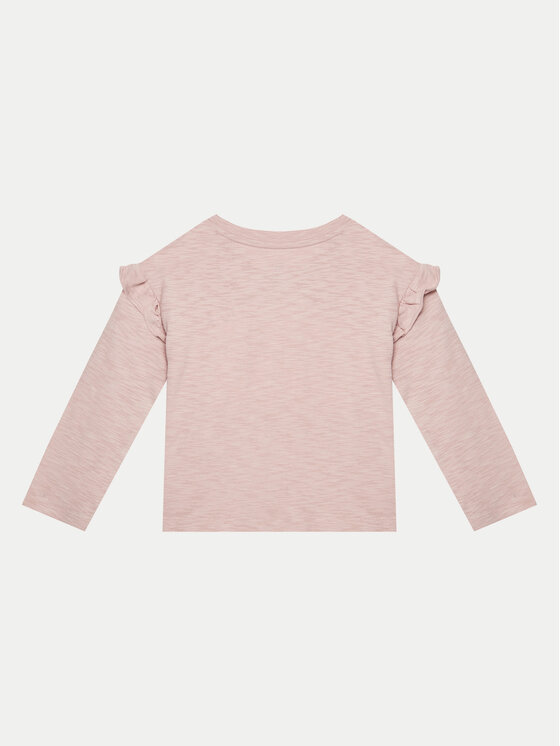 Gap Gap Bluzka 626254 Różowy Regular Fit