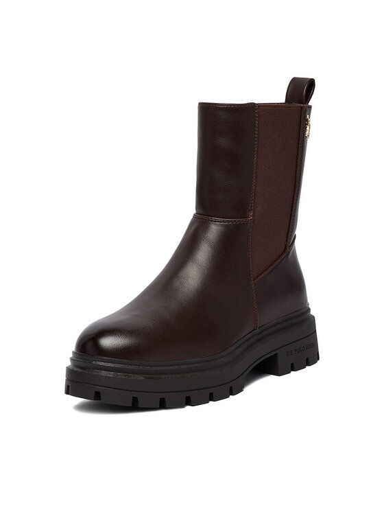 U.S. Polo Assn. U.S. Polo Assn. Боти EO-SVETA003W/GYE1 Кафяв