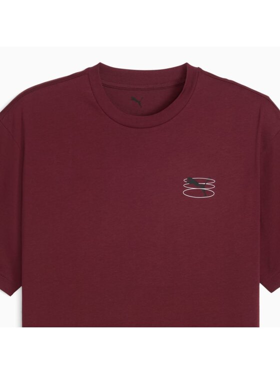 Puma Puma T-Shirt 688039 Czerwony Regular Fit