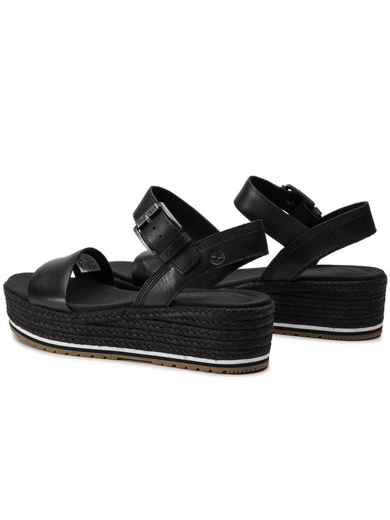 Timberland Espadrilles Santorini Sun Ankle TB0A1Z1G0151 Noir Modivo