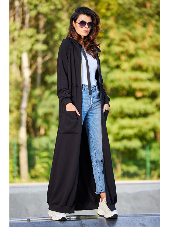 Infinite You Infinite You Bluza M277 Czarny Basic Fit