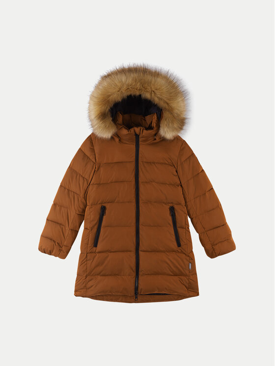 Reima Reima Žieminė striukė Lunta 5100108B Ruda Regular Fit