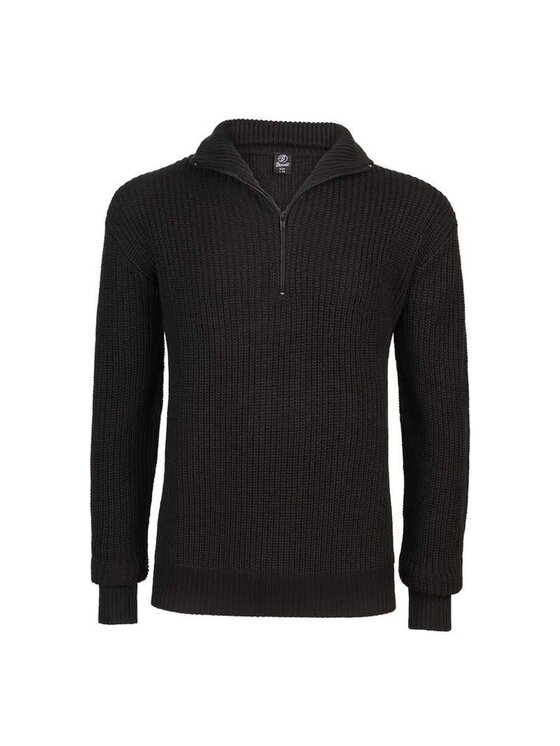 Brandit Brandit Sweter 5019.2 Czarny Regular Fit