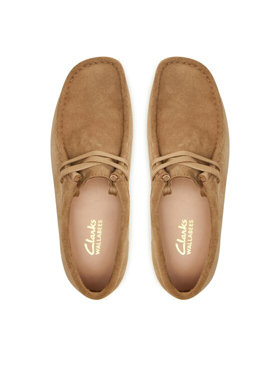 Clarks Clarks Półbuty WallabeeEvoSh 261747474 Beżowy