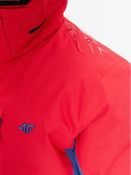 4F 4F Skijacke 4FAW23TTJAM284 Rot Regular Fit