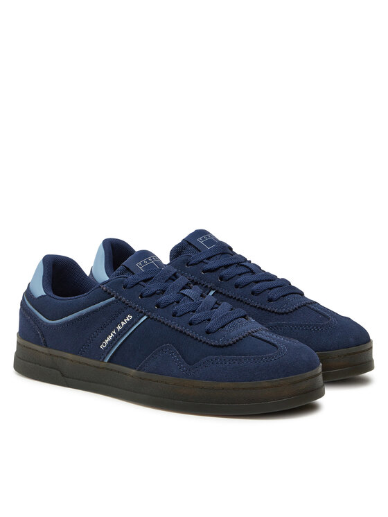 Tommy Jeans Tommy Jeans Laisvalaikio batai The Greenwich Suede EN0EN02696 Tamsiai mėlyna