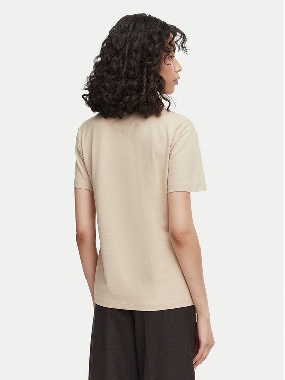 Beverly Hills Polo Club Beverly Hills Polo Club Póló P-SS26W-TS085 Bézs Regular Fit