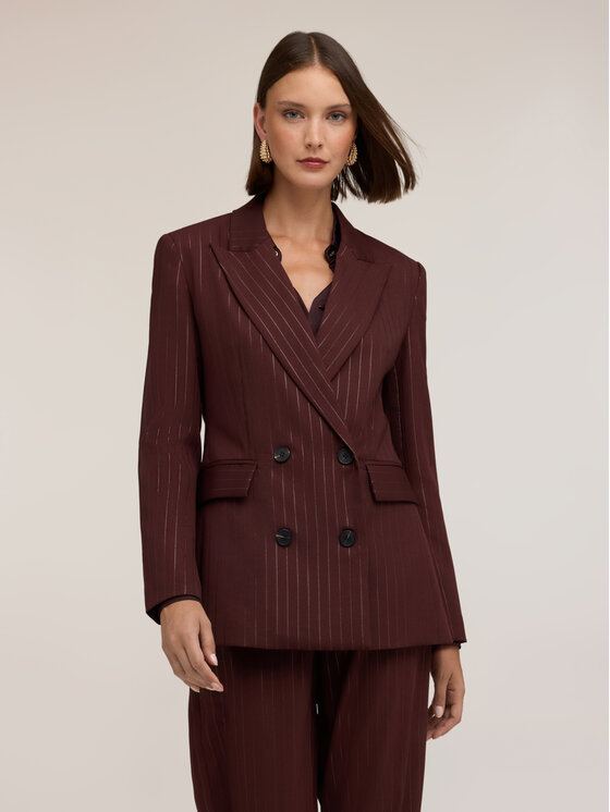 Motivi Motivi Giacca da abito Q103Q001135N0V2 Bordeaux Regular Fit