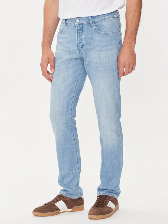 Męskie Jeansy BOSS, Rozmiar 36/32, Niebieskie, Delaware3-1-Bf 50513692