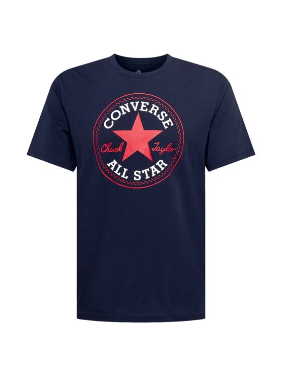 Converse Converse T-Shirt Chuck Taylor Granatowy Regular Fit