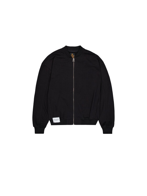 Alpha Industries Alpha Industries Kurtka bomber Studio Edition Fleece Bomber Jacket Women Czarny Loose Fit