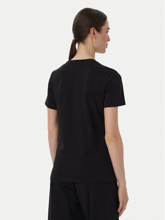The North Face The North Face T-Shirt Evolution Simple Dome Slm NF0A8FX7 Černá Regular Fit